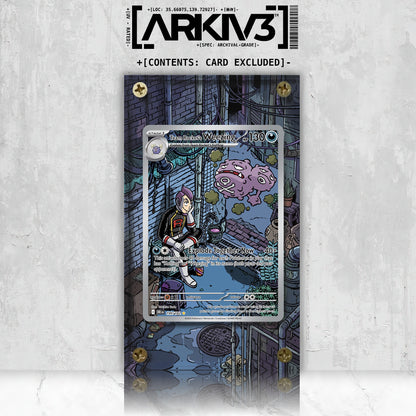 [UNIT: 199/182] // Team Rocket's Weezing Extended Art Display Case - Raw