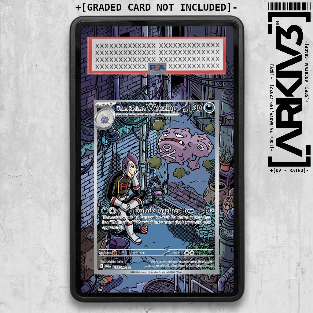 ARKIV3 PSA graded front - Black