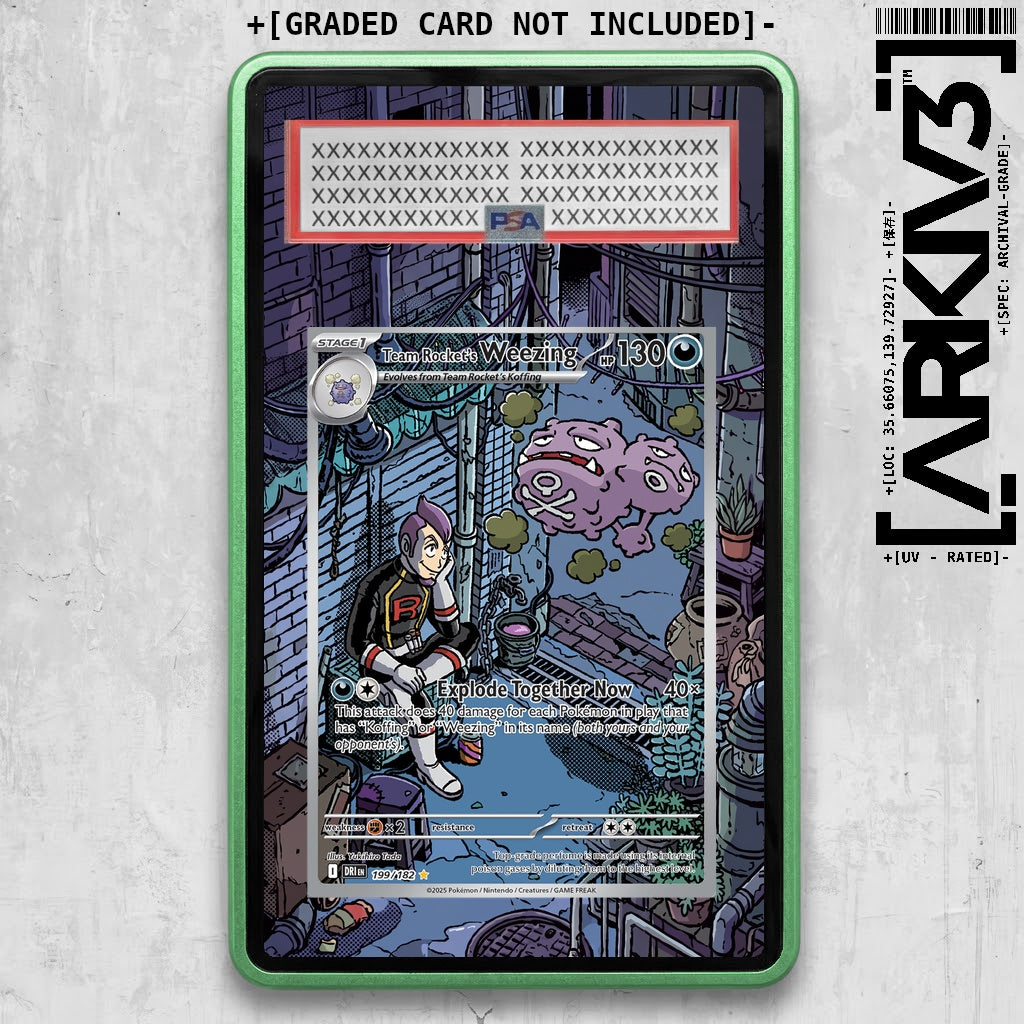 ARKIV3 PSA graded front - Green