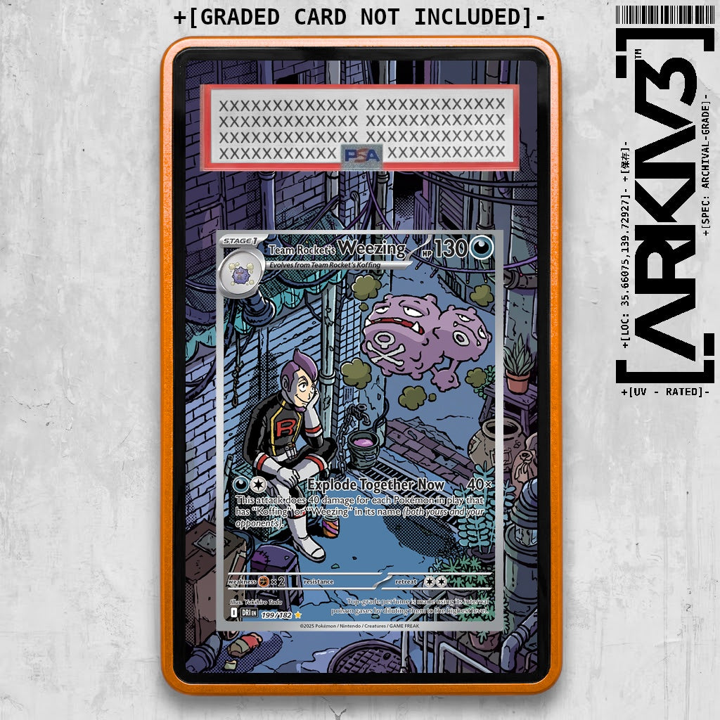 ARKIV3 PSA graded front - Orange