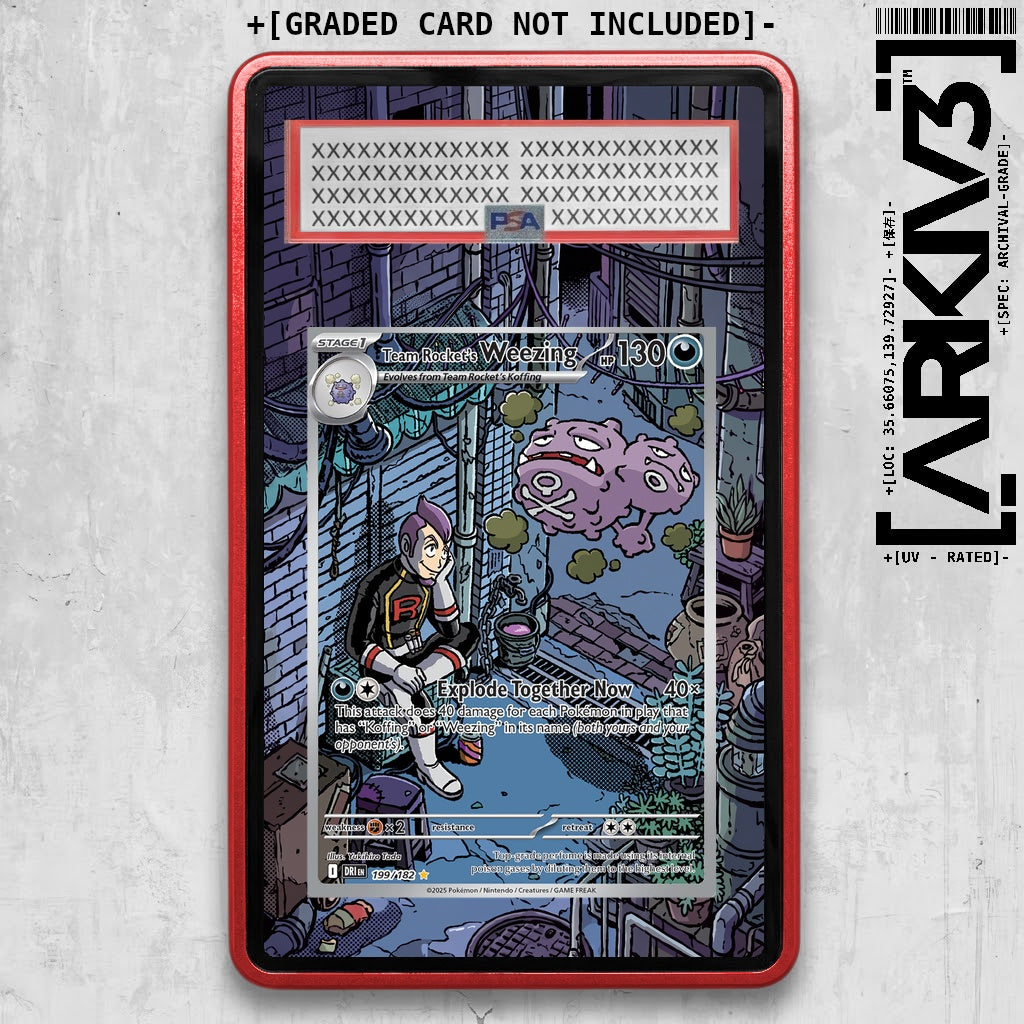 ARKIV3 PSA graded front - Red