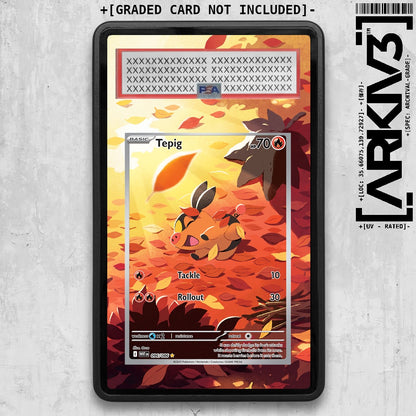 ARKIV3 PSA graded front - Black