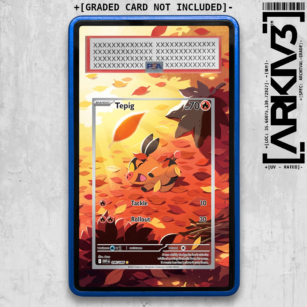 ARKIV3 PSA graded front - Blue