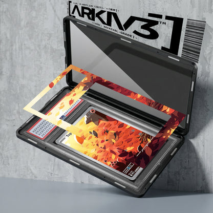 ARKIV3 PSA graded exploded mockup