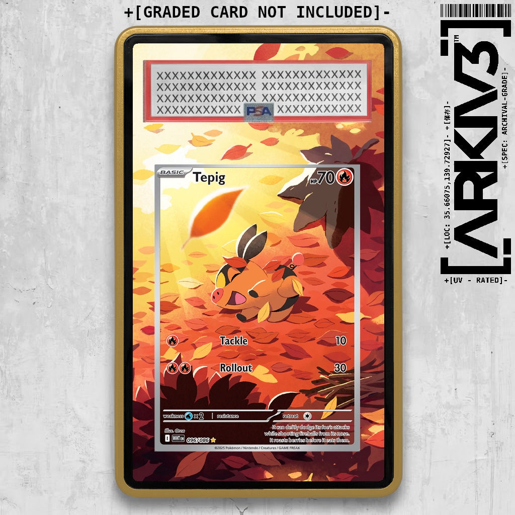 ARKIV3 PSA graded front - Gold