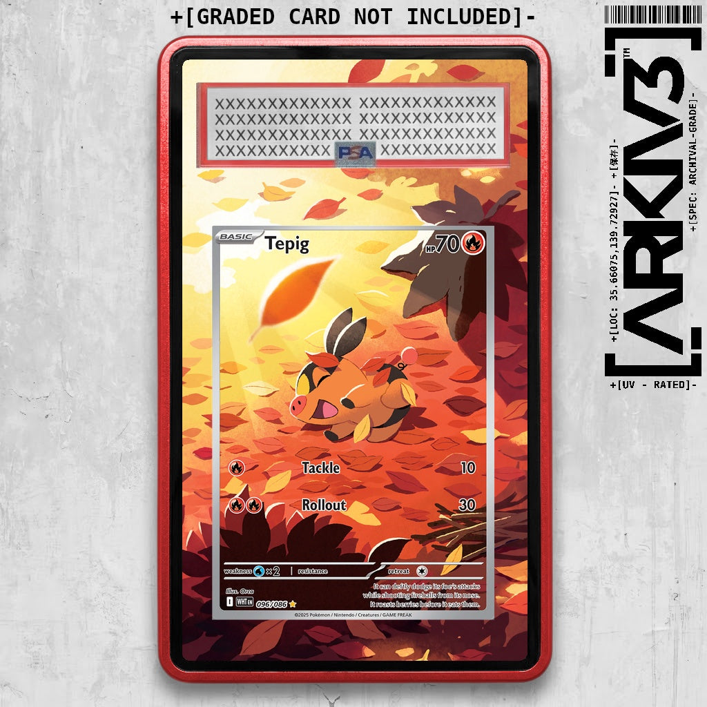 ARKIV3 PSA graded front - Red
