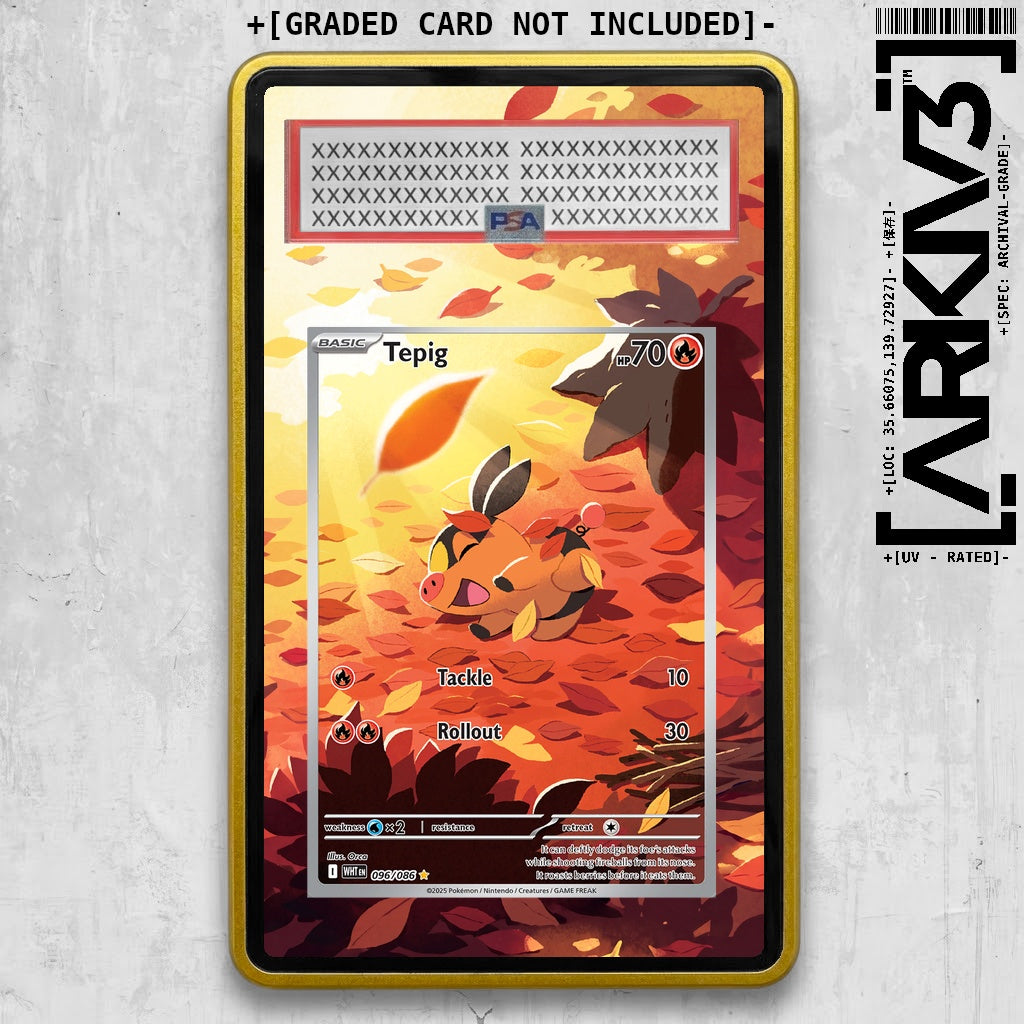 ARKIV3 PSA graded front - Yellow