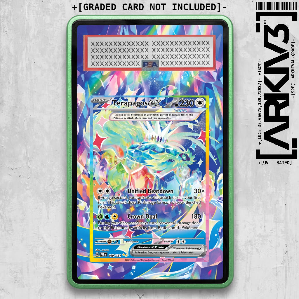 ARKIV3 PSA graded front - Green