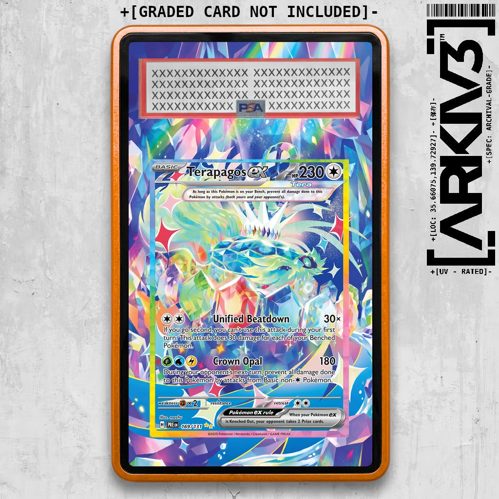 ARKIV3 PSA graded front - Orange