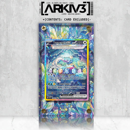 [UNIT: 170/142] // Terapagos ex Extended Art Display Case - Raw
