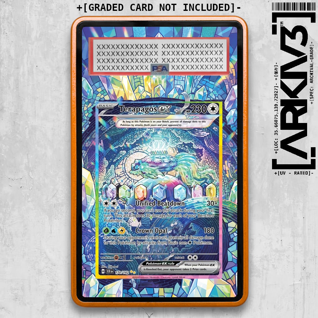 ARKIV3 PSA graded front - Orange
