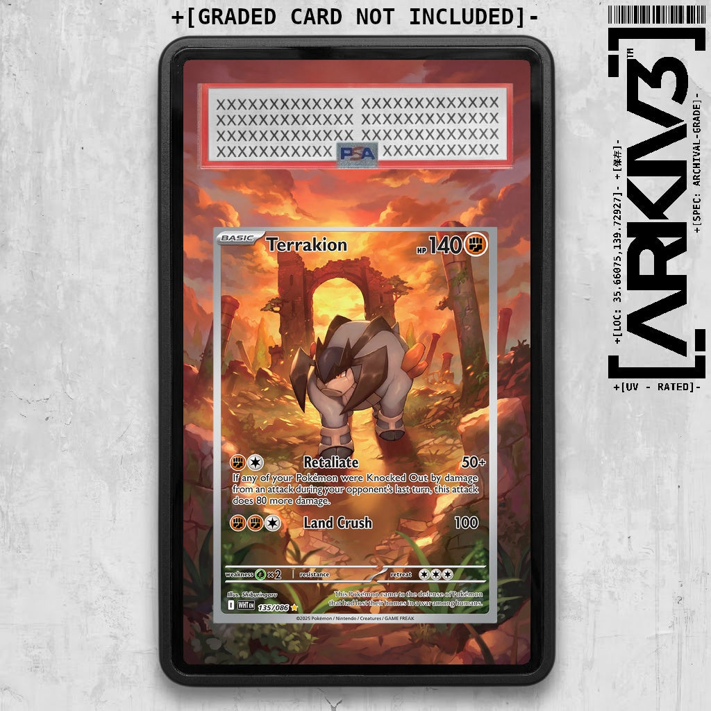 ARKIV3 PSA graded front - Black