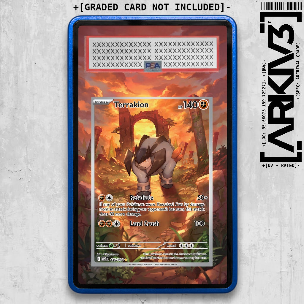 ARKIV3 PSA graded front - Blue