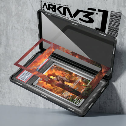 ARKIV3 PSA graded exploded mockup