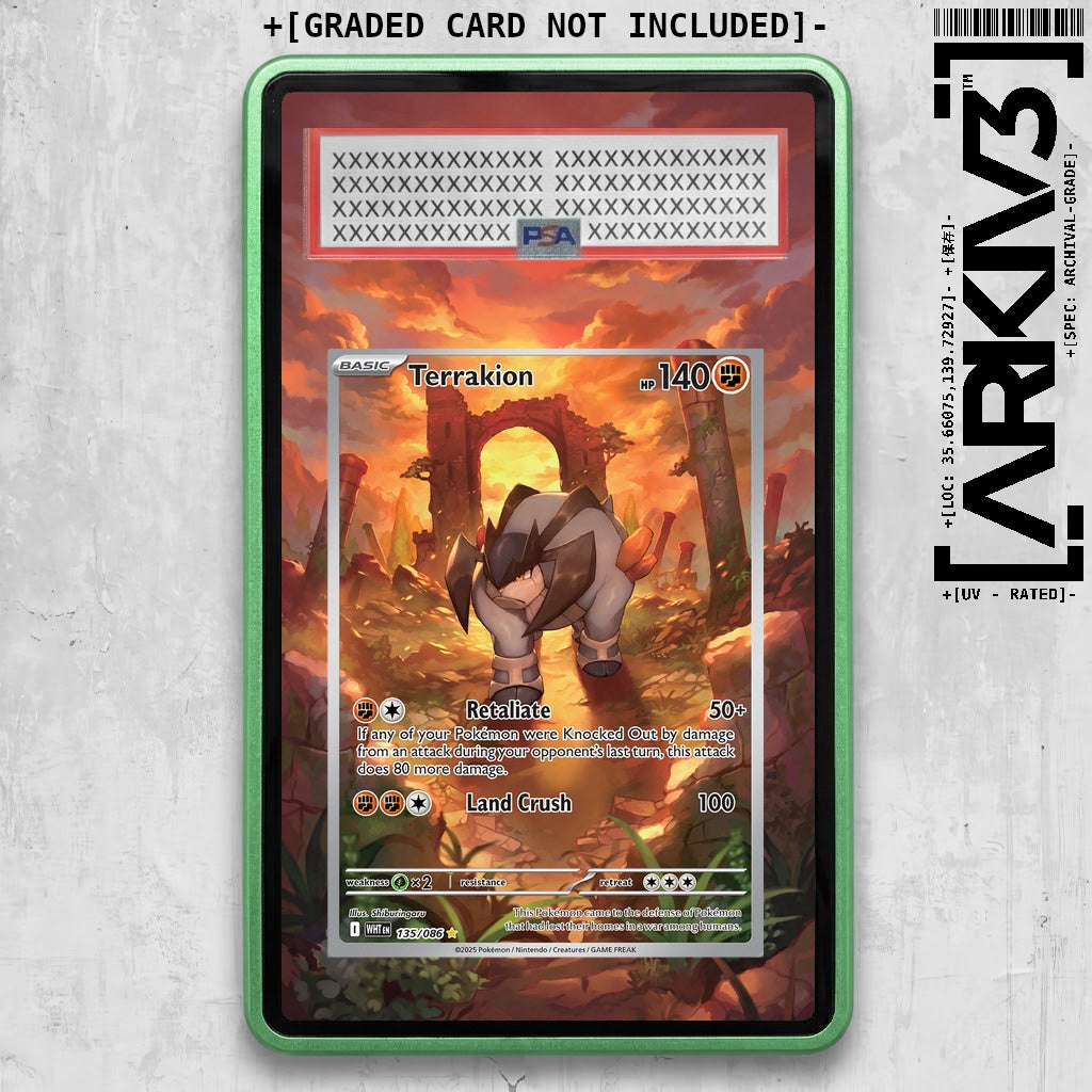 ARKIV3 PSA graded front - Green