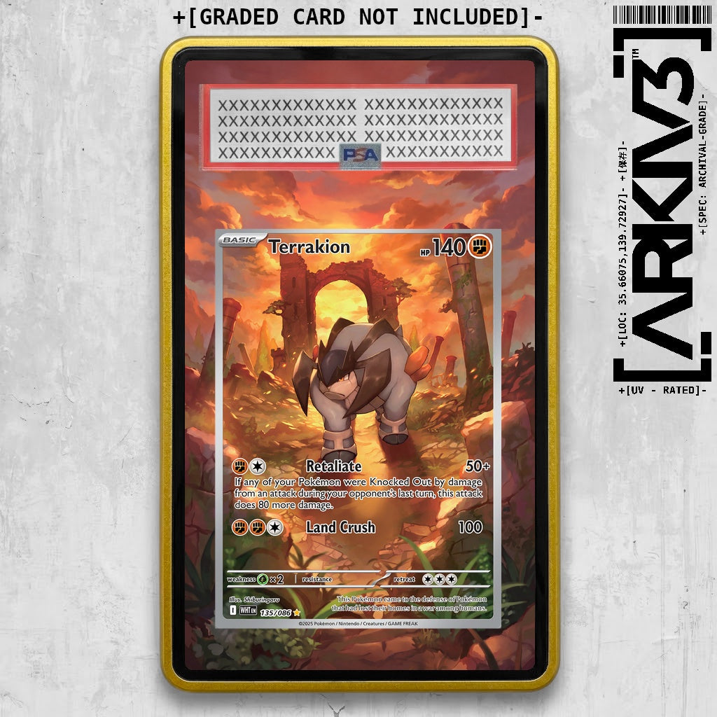 ARKIV3 PSA graded front - Yellow