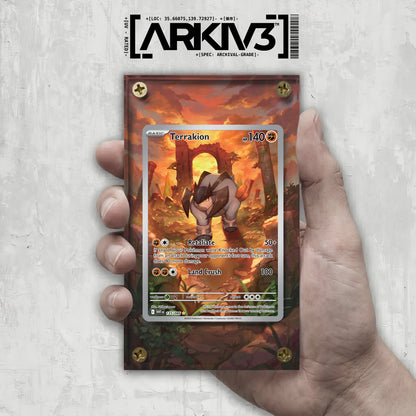 [UNIT: 135/86] // Terrakion Extended Art Display Case - Raw