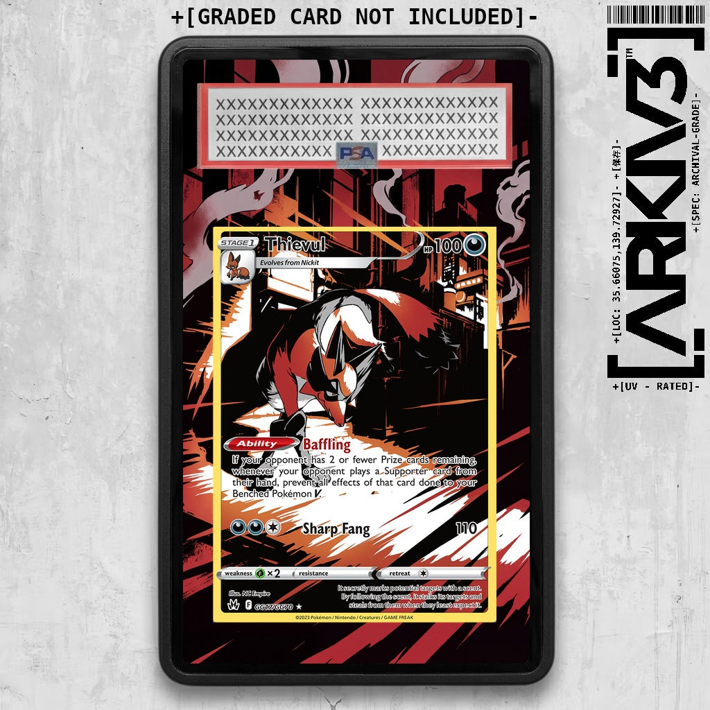 ARKIV3 PSA graded front - Black