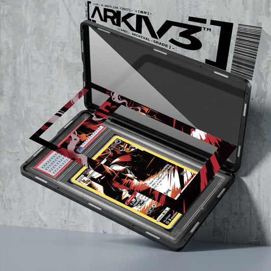 ARKIV3 PSA graded exploded mockup