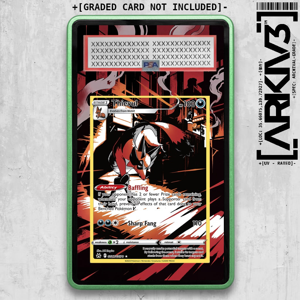 ARKIV3 PSA graded front - Green