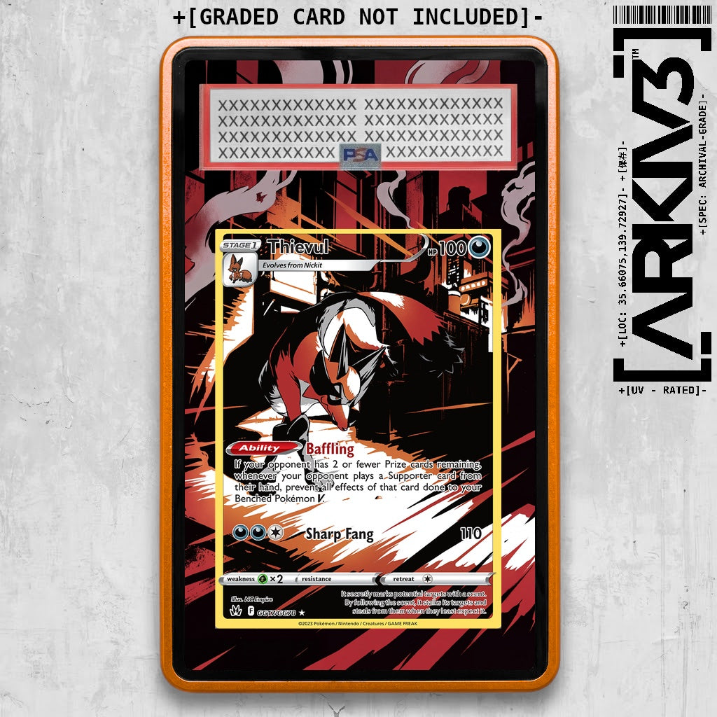 ARKIV3 PSA graded front - Orange