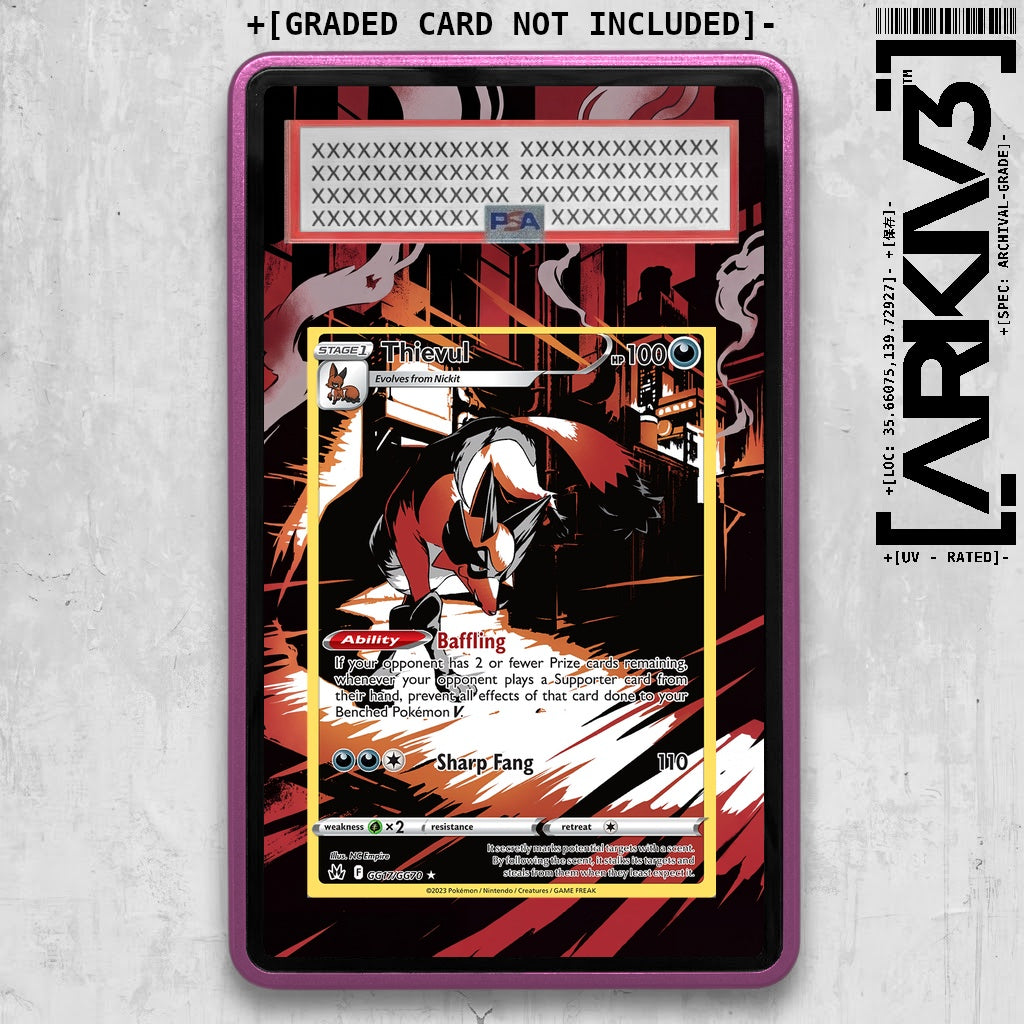 ARKIV3 PSA graded front - Purple