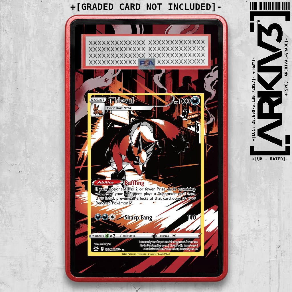 ARKIV3 PSA graded front - Red