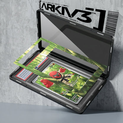 ARKIV3 PSA graded exploded mockup
