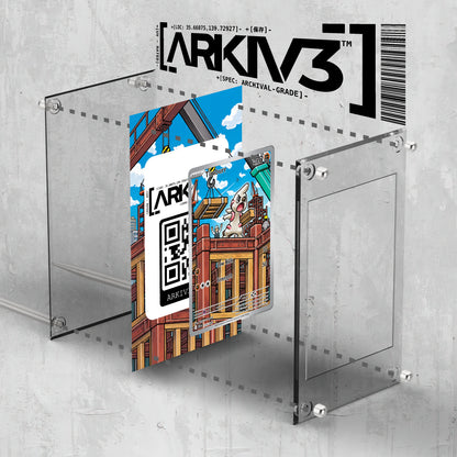 [UNIT: 125/86] // Timburr Extended Art Display Case - Raw