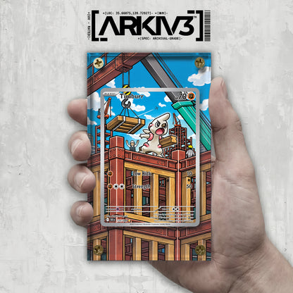 [UNIT: 125/86] // Timburr Extended Art Display Case - Raw