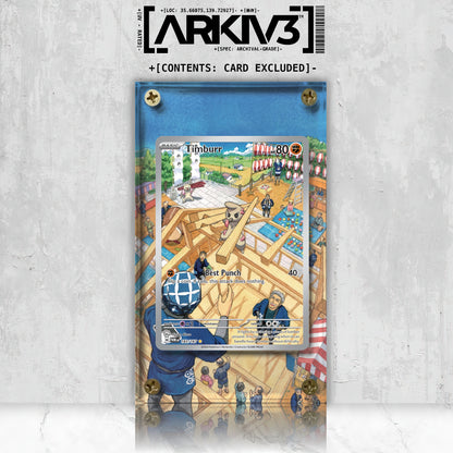 [UNIT: 183/167] // Timburr Extended Art Display Case - Raw