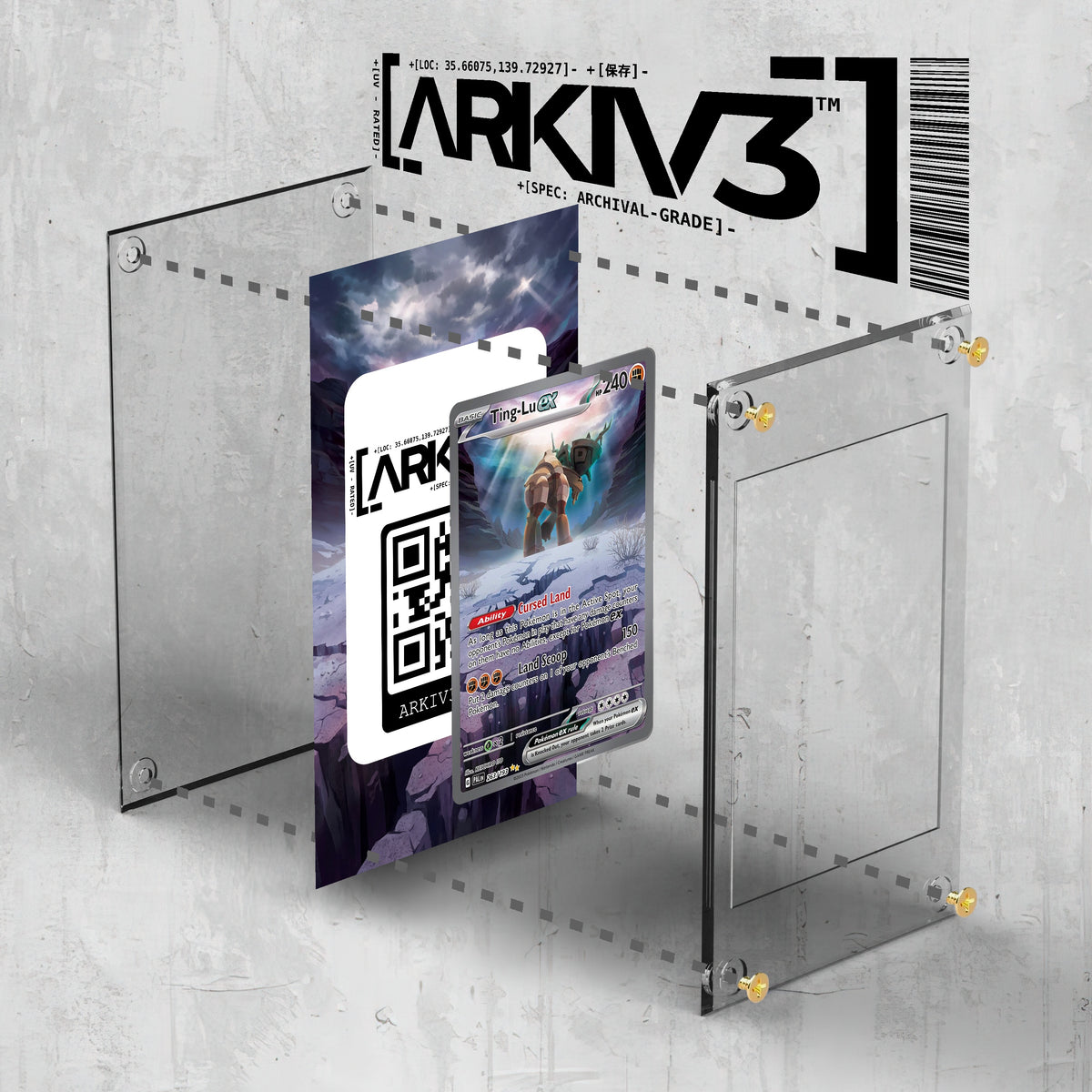 [UNIT: 263/193] // Ting-Lu ex Extended Art Display Case - Raw
