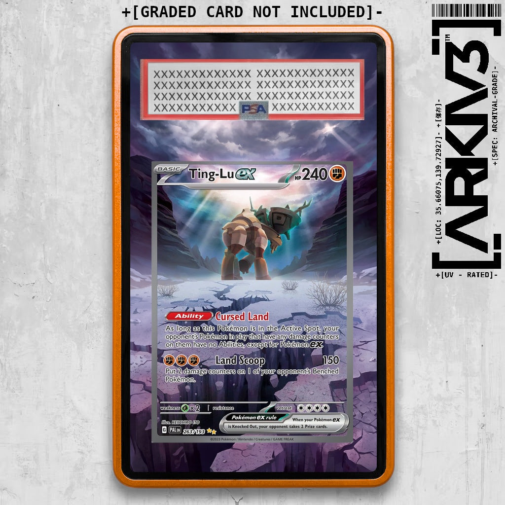 ARKIV3 PSA graded front - Orange