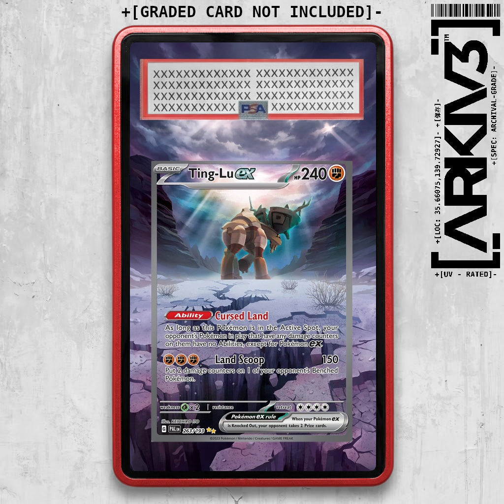 ARKIV3 PSA graded front - Red
