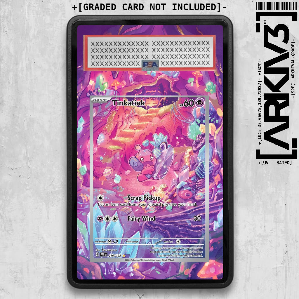 ARKIV3 PSA graded front - Black