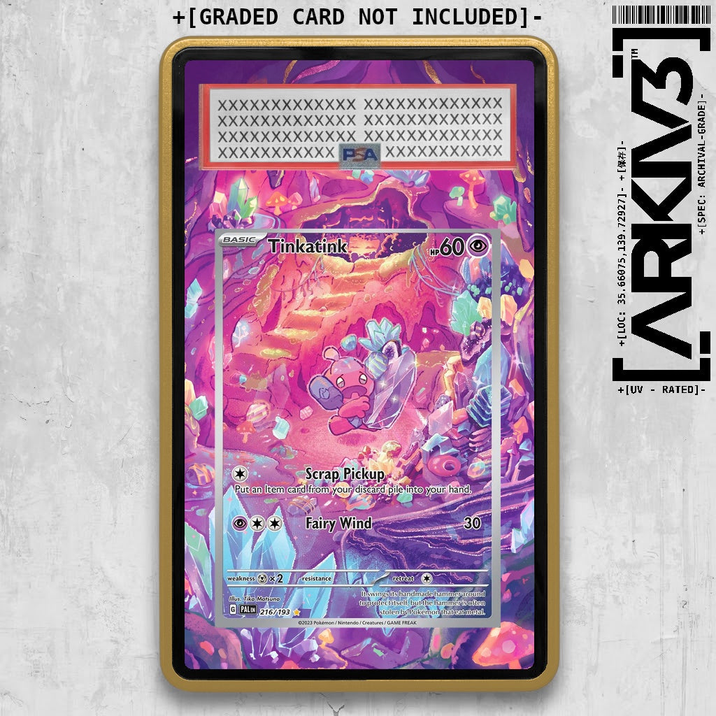 ARKIV3 PSA graded front - Gold