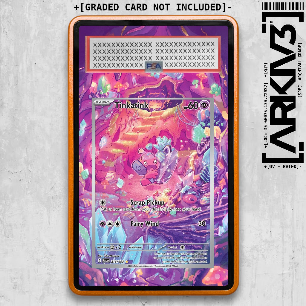 ARKIV3 PSA graded front - Orange
