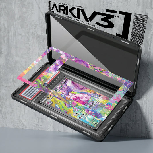 ARKIV3 PSA graded exploded mockup