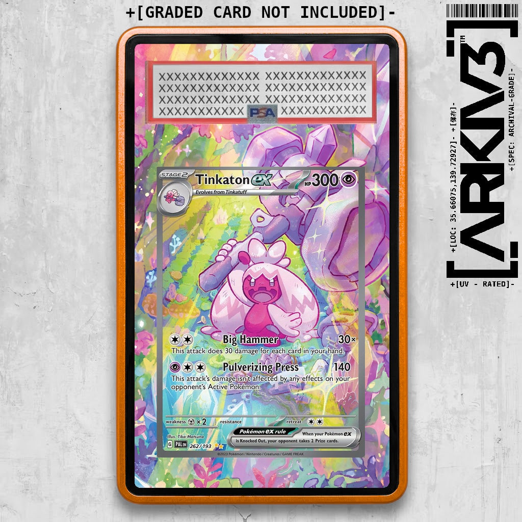 ARKIV3 PSA graded front - Orange