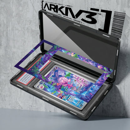 ARKIV3 PSA graded exploded mockup