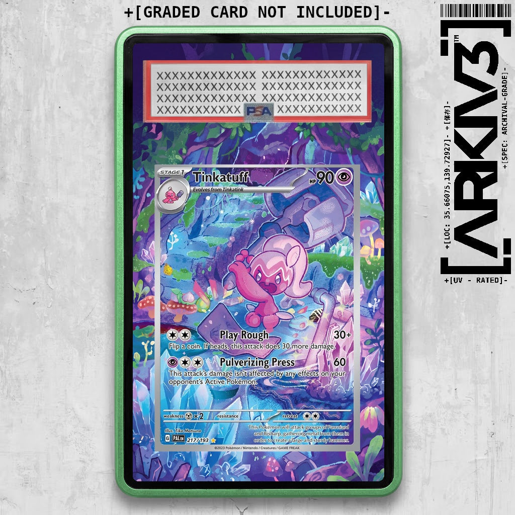 ARKIV3 PSA graded front - Green