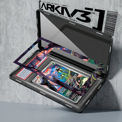 ARKIV3 PSA graded exploded mockup