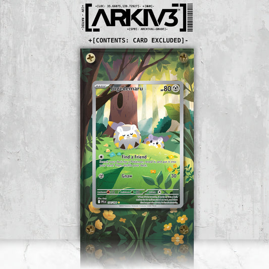 [UNIT: 104/94] // Togedemaru Extended Art Display Case - Raw