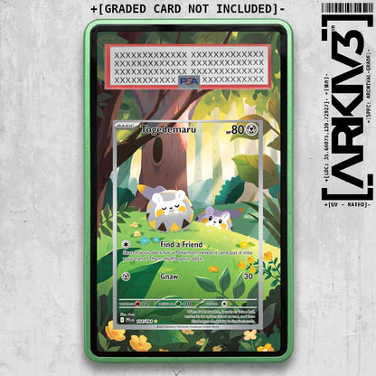 ARKIV3 PSA graded front - Green