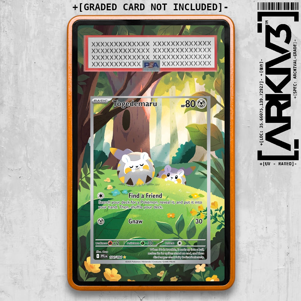 ARKIV3 PSA graded front - Orange
