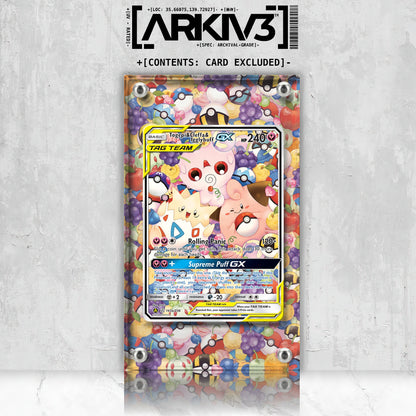 [UNIT: 143a/236] // Togepi & Cleffa & Igglybuff GX Extended Art Display Case - Raw