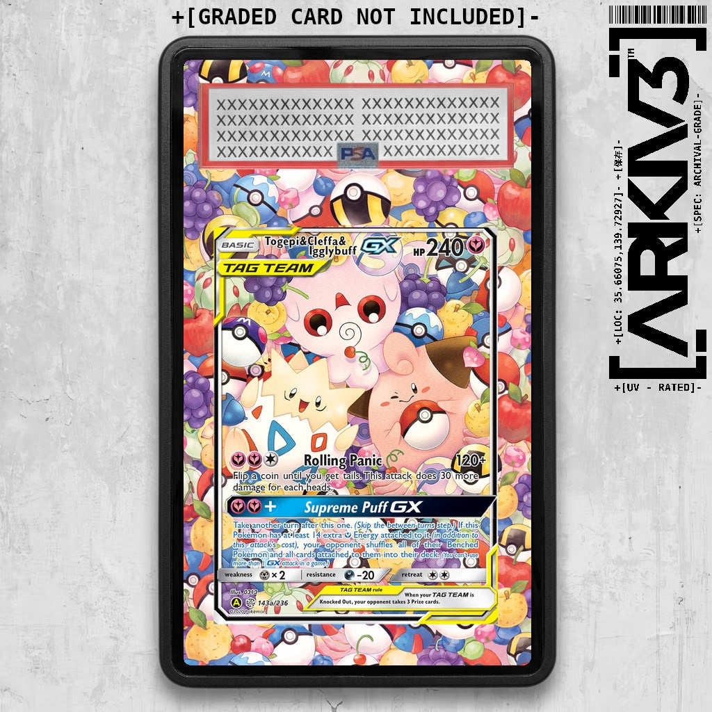 ARKIV3 PSA graded front - Black