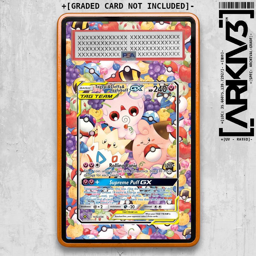 ARKIV3 PSA graded front - Orange