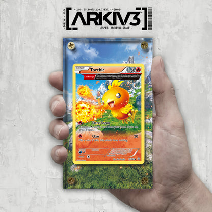 [UNIT: 26/160] // Torchic Extended Art Display Case - Raw