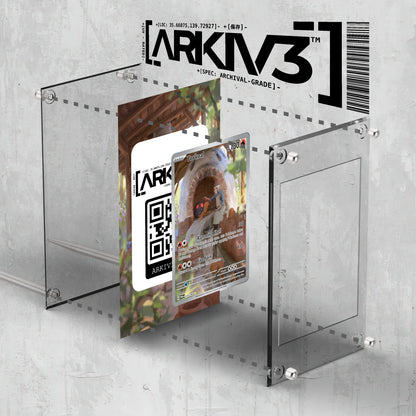 [UNIT: 172/167] // Torkoal Extended Art Display Case - Raw